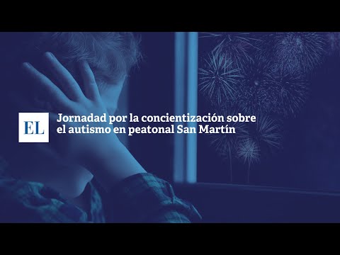JORNADA POR LA CONCIENTIZACIÓN SOBRE EL AUTISMO EN PEATONAL SAN MARTÍN