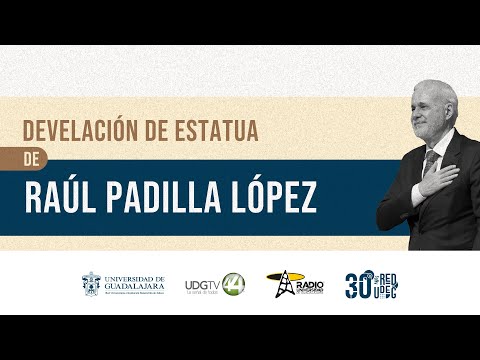 #EnVivo  | Develación de la estatua del Lic. Raúl Padilla López, en recuerdo de su natalicio.