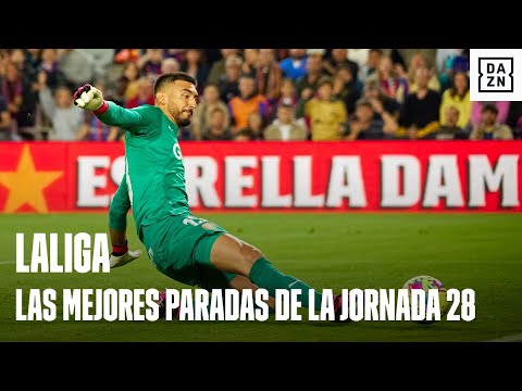 Paulo Gazzaniga, Jan Oblak, David Soria... ¿Cuál es la mejor parada de la jornada 28 de LaLiga?