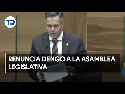 Jorge Dengo renuncia como diputado en la Asamblea Legislativa