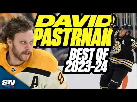 David Pastrnaks Sauciest Plays Of The 2023-24 NHL Season