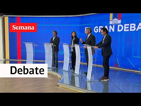 Debate sin Petro, candidatos presidenciales reaccionan  | Semana Noticias