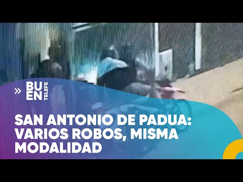 Un VECINO de SAN ANTONIO DE PADUA sufrió reiterados ROBOS bajo la MISMA MODALIDAD #BuenTelefe