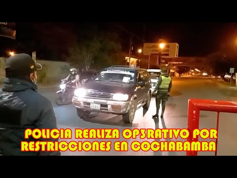 POLICIA Y PERSONAL DE LA INTENDECIA R3ALIZA CONTROL PARA DAR CUMPILIENTO CON LAS R3STRICCIONES..