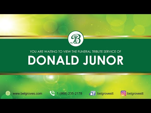 Donald Junor Tribute Service