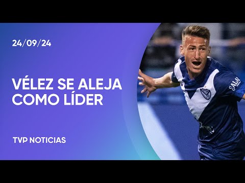 Vélez le ganó con claridad a Estudiantes y se aleja en la punta