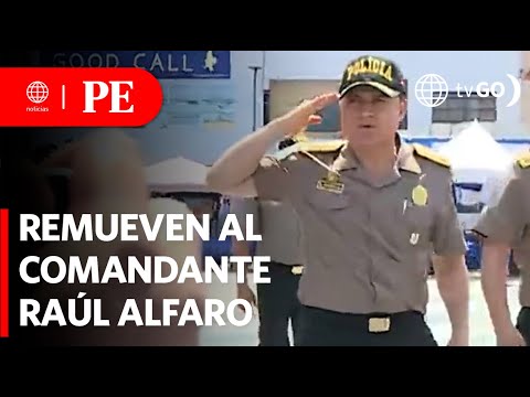 Jorge Angulo fue designado como nuevo comandante general | Primera Edición | Noticias Perú