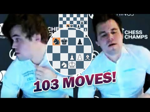 Chess 🧵 LAST MOMENTS! Magnus Carlsen Wins 0.00 Equal Endgame Against Artemiev