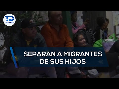 Migrantes sufren al llegar a La Laguna; han sido separados de sus hijos