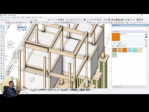 SketchUpถอดปริมาณอย่างง่าย