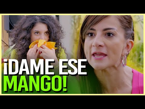 Lady Mangos en La Rosa de Guadalupe: MEJORES MOMENTOS de Marcela peleando por un mango