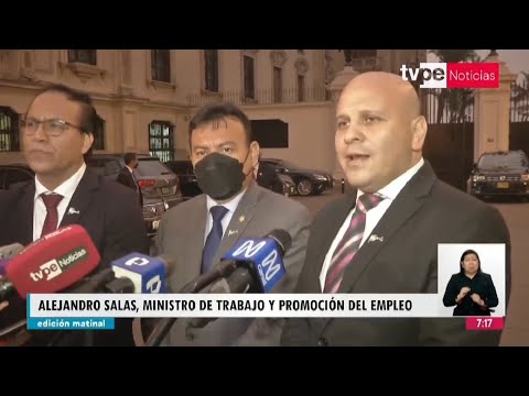 Ministros de Estado rechazaron agresión a presidente Pedro Castillo en Tacna