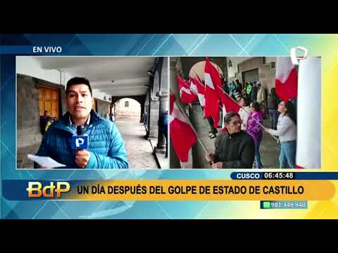Cusco: ciudadanos tildaron de dictador a Castillo y otros pidieron a Boluarte convocar elecciones