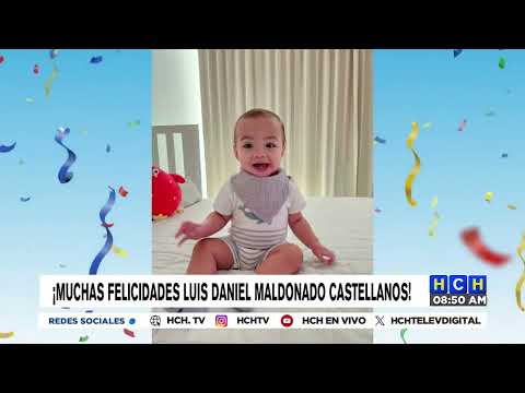 #EduardoMaldonado felicita a su nieto Luis Daniel Maldonado Castellanos