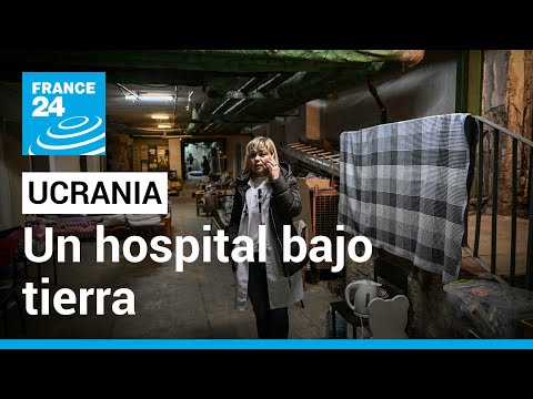 Guerra en Ucrania: un hospital infantil de Kiev, lugar de atención y refugio