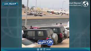 نهاية مروعة لمفحط
