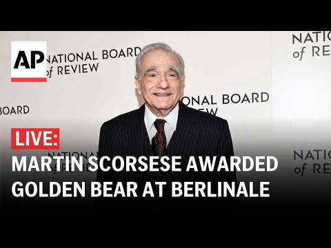Berlinale LIVE: Martin Scorsese awarded honorary Golden Bear at Berlin Film Festival