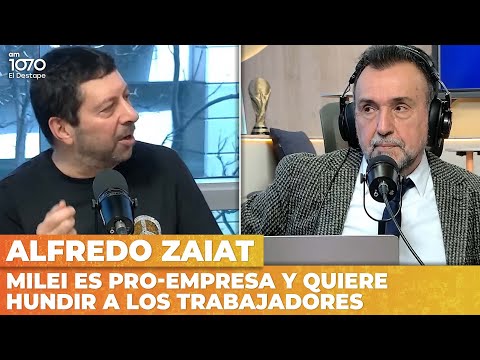 Milei es PRO-EMPRESA y quiere HUNDIR a los trabajadores - Alfredo Zaiat en #ElPaseDeNavarro