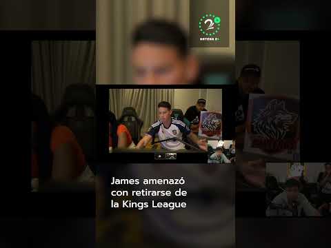 James Rodríguez amenaza con abandonar la Kings League