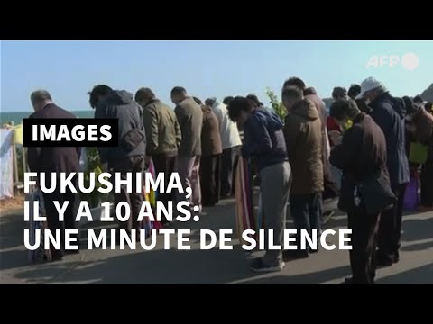 Japon: minute de silence près de Fukushima pour commémorer les 10 ans du tsunami | AFP Images