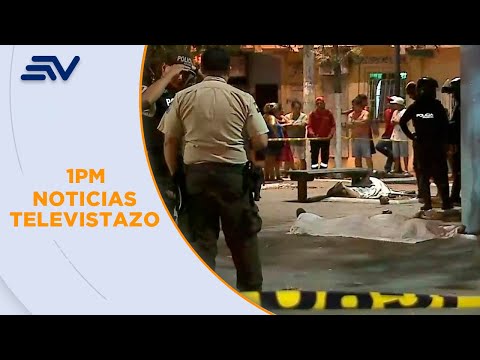 5 hombres fueron asesinados en el parque, frente a una iglesia de Guayaquil | Televistazo | Ecuavisa
