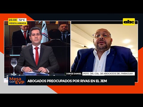 Abogados preocupados por Hernán Rivas en el JEM