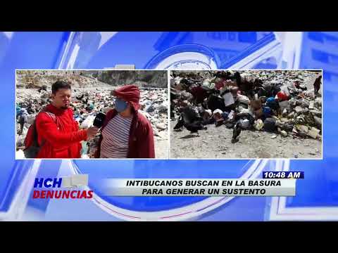 Intibucanos buscan en la basura para generar un sustento