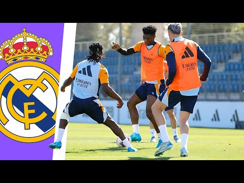 REAL MADRID ENTRENAMIENTO | CAMAVINGA sigue acercándose al DERBI