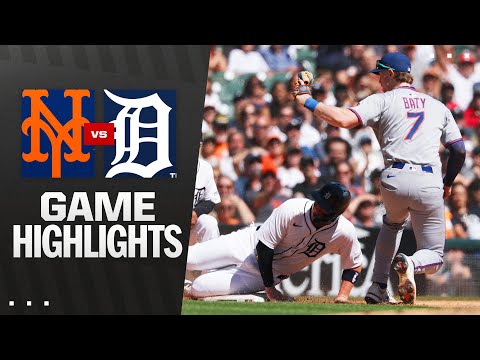 Mets vs. Tigers Game Highlights (9/1/25) | MLB Highlights