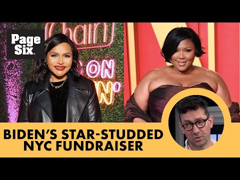 Breaking down President Biden's star-studded NYC fundraiser with Lizzo and Mindy Kaling