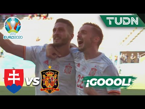 ¡YA ES GOLEADA! Gol de Sarabia | Eslovaquia 0-3 España | UEFA Euro 2020 | Grupo E-J3 | TUDN