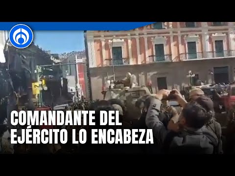 Golpe de Estado en curso en Bolivia: Ejército toma Plaza Murillo