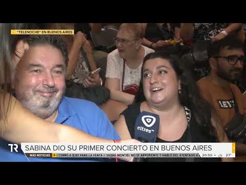 Telenoche Rosario presenció el recital de Joaquín Sabina en el Movistar Arena