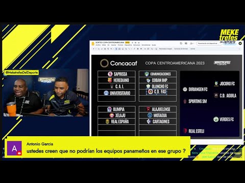 MEKETREFES EN VIVO Sorteo Copa Centroamericana Concacaf (Simulacro) | Notícias de Centroamérica
