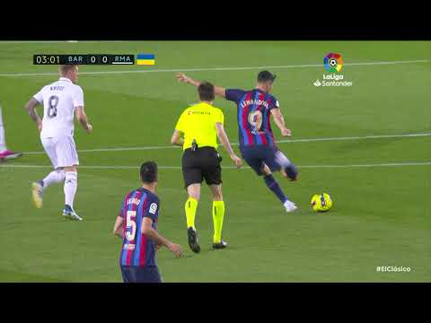 El Clasico: Barcelona 2-1 Real Madrid | Roberto (45'), Kessie (90+2') Match Highlights