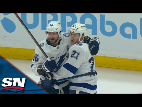 Lightnings Brayden Point Opens Scoring 21 Seconds In For Early Lead vs. Bruins