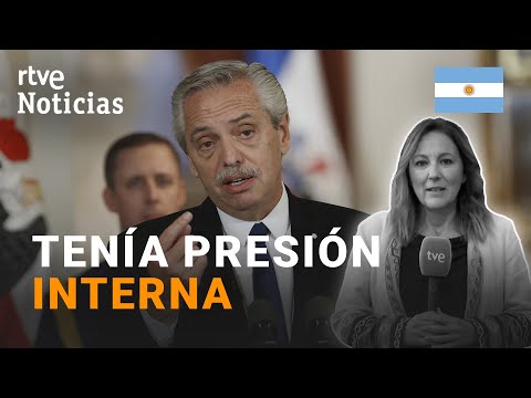 ALBERTO FERNÁNDEZ:  El PRESIDENTE de ARGENTINA NO se PRESENTARÁ a la reelección | RTVE Noticias