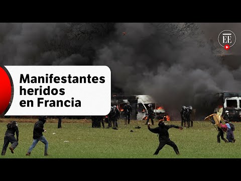 Tras una protesta en Francia, un manifestante está en peligro de muerte | El Espectador