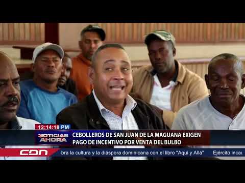 Cebolleros de San Juan de la Maguana exigen pago de incentivo por venta del bulbo