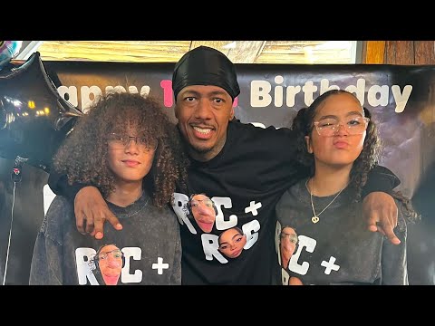 Nick Cannon Goes ALL OUT for Roc and Roe's 13th Birthday