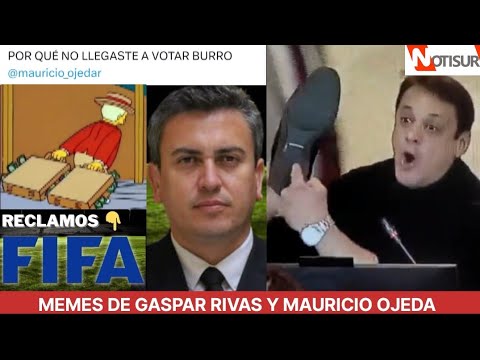 Memes de Gaspar Rivas y Mauricio Ojeda
