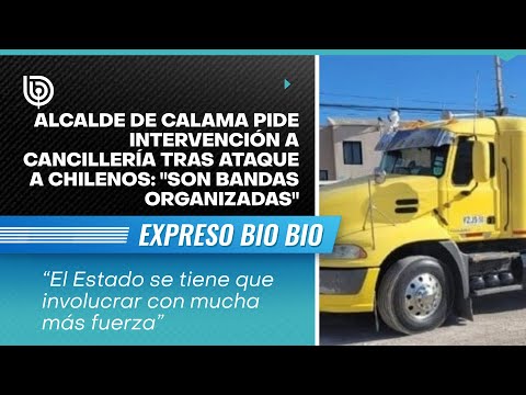 Alcalde de Calama pide intervención a Cancillería tras ataque a chilenos: Son bandas organizadas