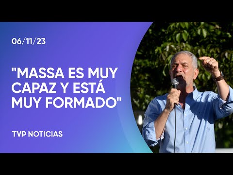 Acto en La Plata en respaldo a Sergio Massa