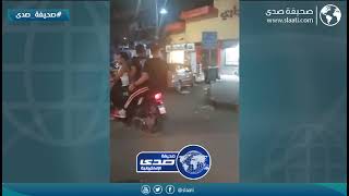 مصري يُمسك بشبان تحرشوا بفتيات