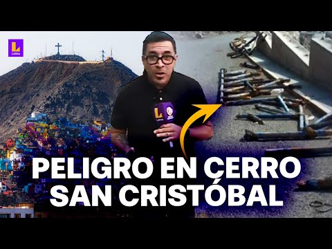 Cerro San Cristóbal sin barandas para Semana Santa: Ahí abajo está el precipicio