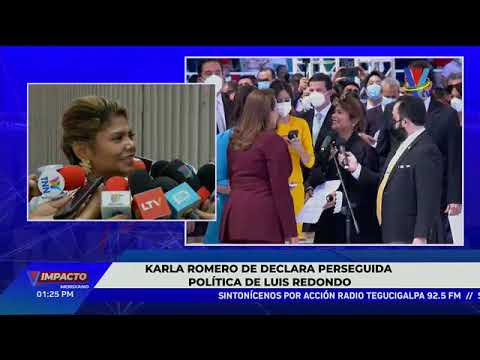 Karla Romero se declara perseguida política de Luis Redondo