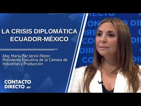 Entrevista con María Paz Jervis - Pdta. Ejecutiva Cámara de Industrias | Contacto Directo | Ecuavisa