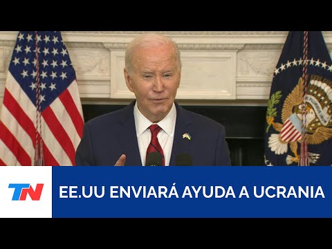 Biden confirmó que EEUU comenzará a enviar ayuda militar a Ucrania en las próximas horas