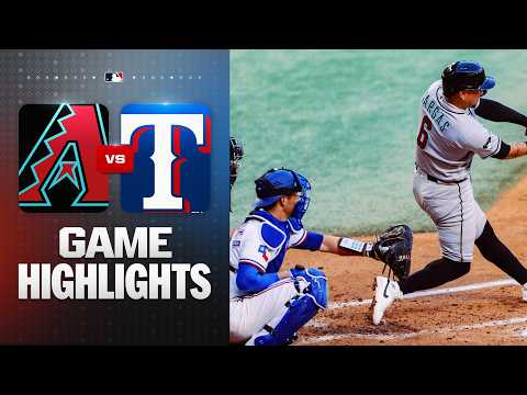 애리조나 다이아몬드백스 vs 텍사스 레인저스 경기 하이라이트 (5/12/26) | MLB 하이라이트