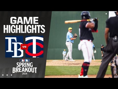 Rays vs. Twins Spring Breakout Game Highlights (3/16/24) | MLB Highlights